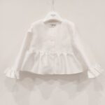 LE BEBE' Giacca battesimo/cerimonia bambina bianco
