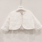 LO'LO' Giubbino battesimo/cerimonia bambina bianco