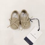 COLORI CHIARI Scarpette mocassini verdi neonato