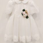 COLORI CHIARI Vestito battesimo/cerimonia bambina bianco