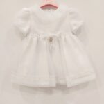 MISS BLUMARINE Vestito battesimo/cerimonia bambina bianco